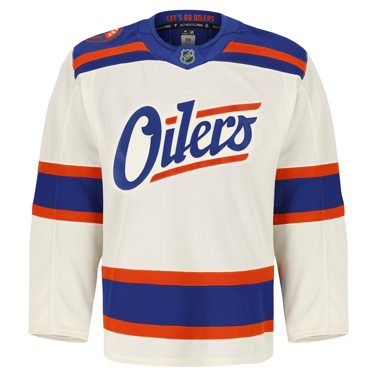 Edmonton Oilers Light Beige Alternate Pro Jersey