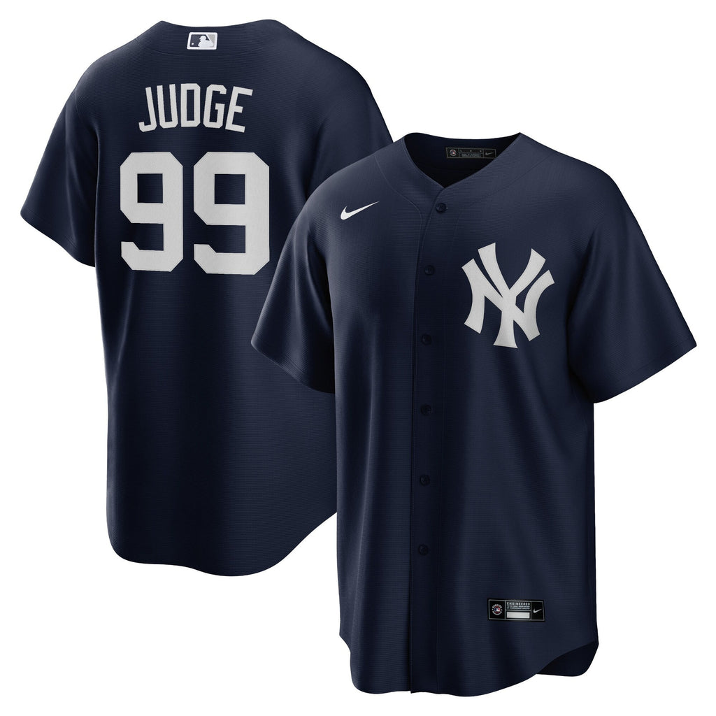 New York Yankees Aaron Judge Navy 2020 Spring Training Replica Player Baseball Jersey