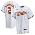 Baltimore Orioles Gunnar Henderson White Home Replica Player Baseball Jersey
