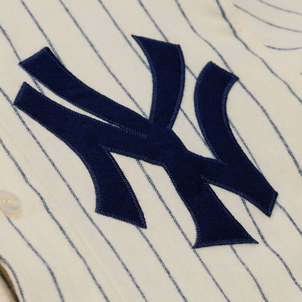 New York Yankees Mickey Mantle Cream 1951 Cooperstown Collection Baseball Jersey