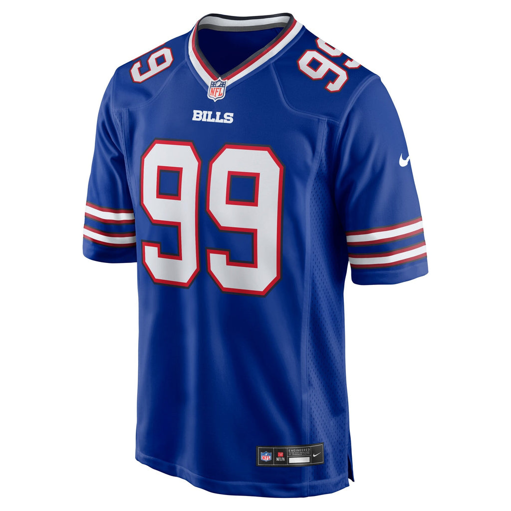 Buffalo Bills T.J. Parker Royal Game Football Jersey