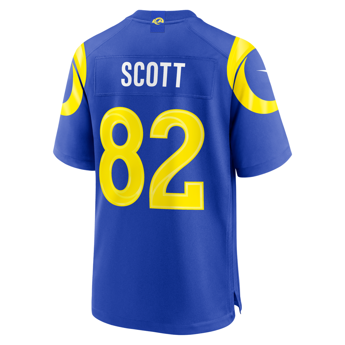 Los Angeles Rams Tyler Scott Royal Team Game Football Jersey