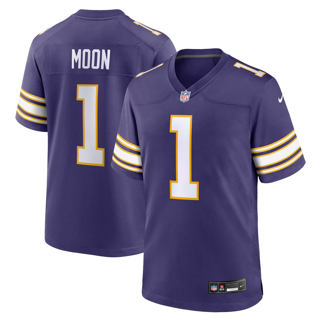 Minnesota Vikings Warren Moon Purple Retired Player Alternate Game Football Jersey