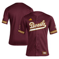 Arizona State Sun Devils Reverse Retro Replica Baseball Jersey - Maroon