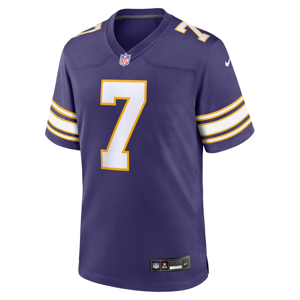 Minnesota Vikings Byron Murphy Jr. Purple Alternate Game Football Jersey