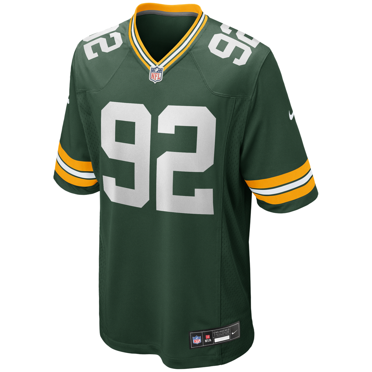Green Bay Packers Reggie White Green Game Retired Player Football Jersey