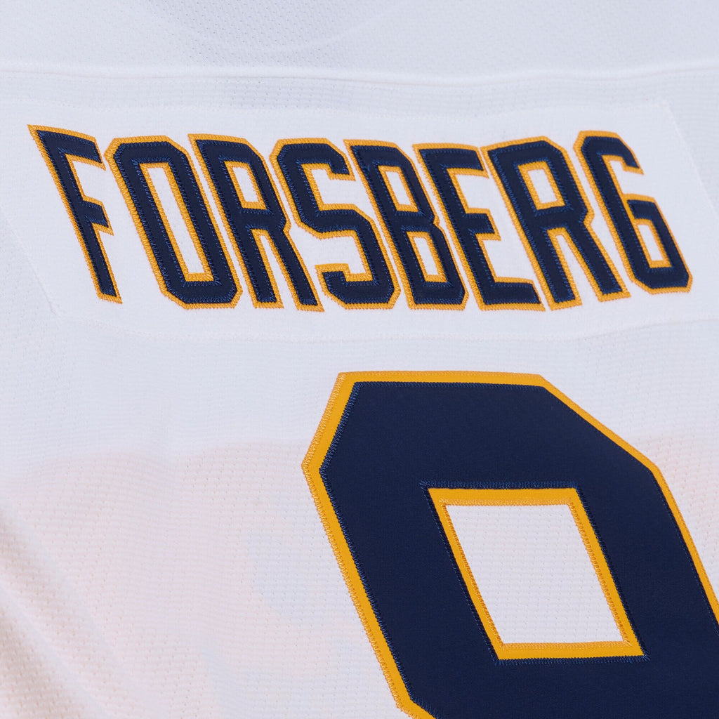 Nashville Predators Filip Forsberg White 2020 Power Play Jersey