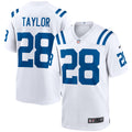 Indianapolis Colts Jonathan Taylor White Game Football Jersey