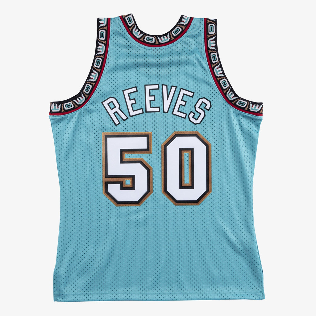 Vancouver Grizzlies Bryant Reeves 1995 Swingman Jersey - Teal