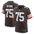 Cleveland Browns Joel Bitonio Brown Game Football Jersey