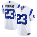 Los Angeles Rams Kyren Williams Fearsome White Vapor F.U.S.E. Stitched Limited Football Jersey