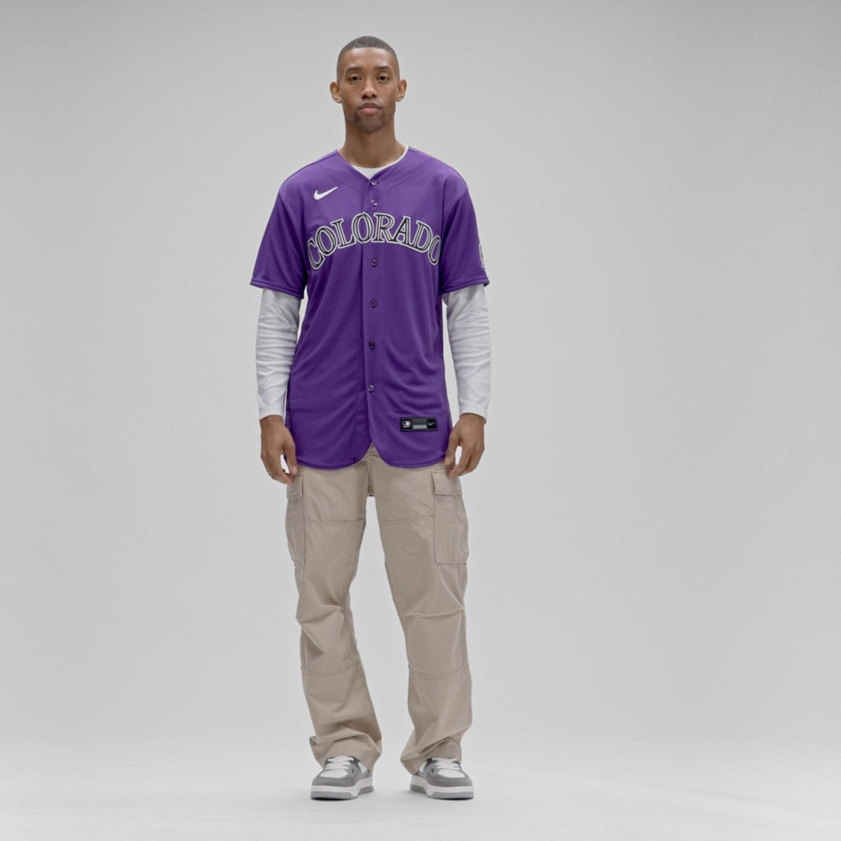 Colorado Rockies Purple Alternate Baseball Jersey