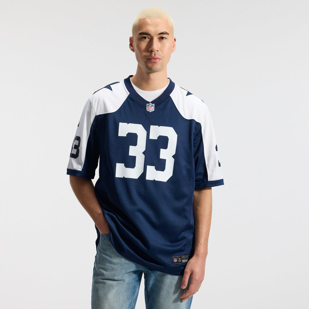 Dallas Cowboys Javonte Williams Navy Alternate Game Football Jersey