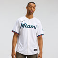 Miami Marlins White Home Limited Baseball Jersey