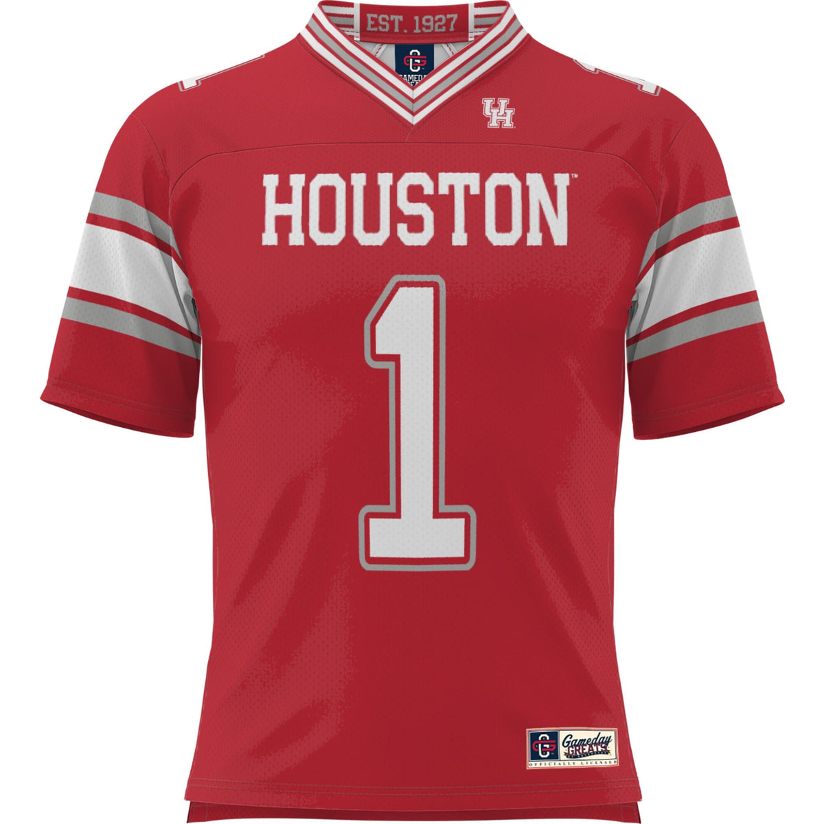 #1 Houston Cougars Football Jersey - Red