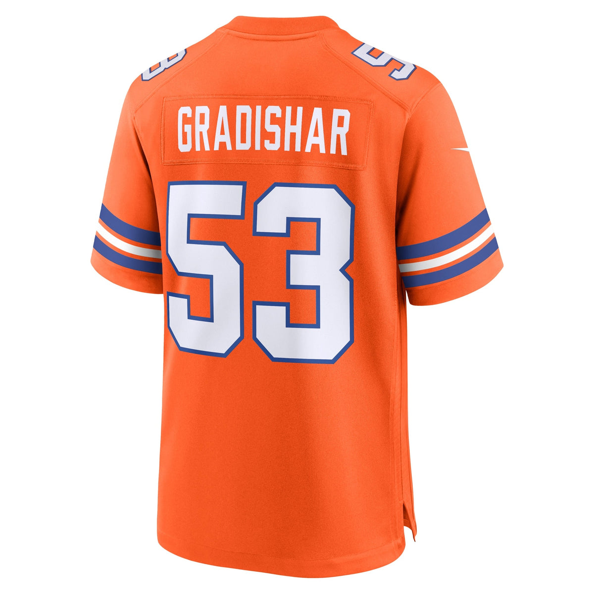 Denver Broncos Randy Gradishar Orange Retired Player Alternate Game Football Jersey