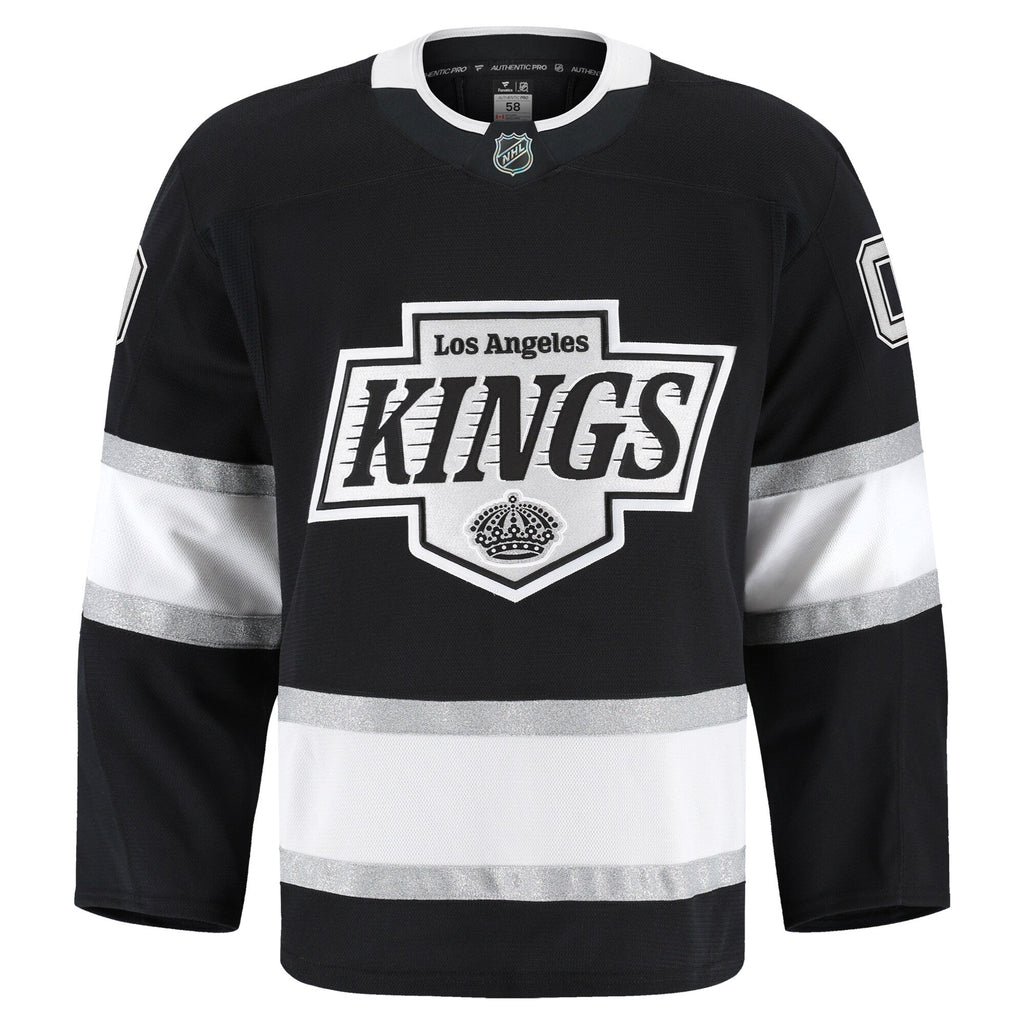 Los Angeles Kings Black Home Pro Custom Jersey