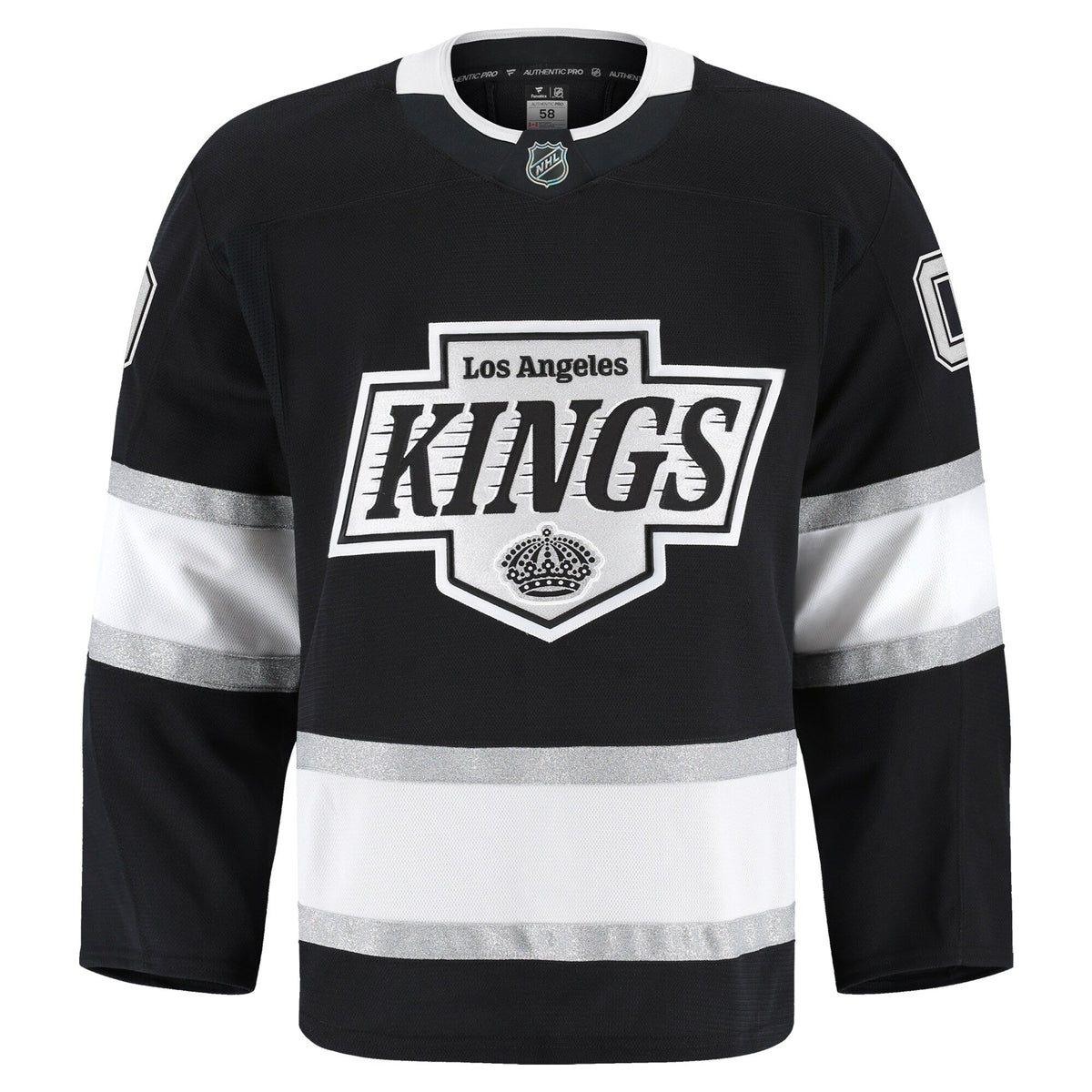 Los Angeles Kings Black Home Pro Custom Jersey