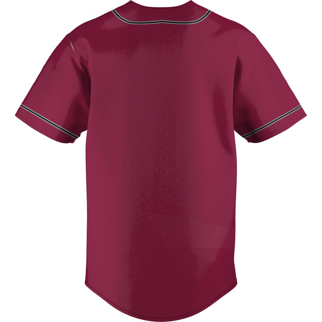 Crimson New Mexico State Aggies Lightweight Baseball Jersey