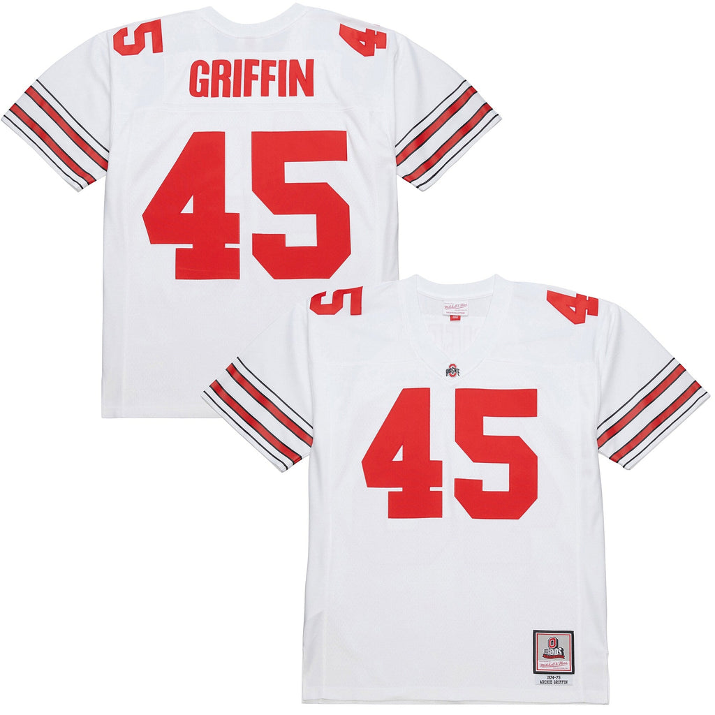 Archie Griffin Ohio State Buckeyes 1975 College Vault Legacy Jersey - White