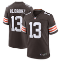 Cleveland Browns Corey Bojorquez Brown Game Football Jersey