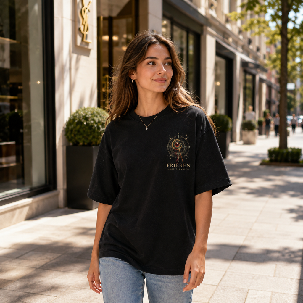 Frieren Anime Graphic Tee - Ageless Mage