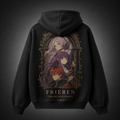 Frieren Anime Hoodie - Ancient Flame