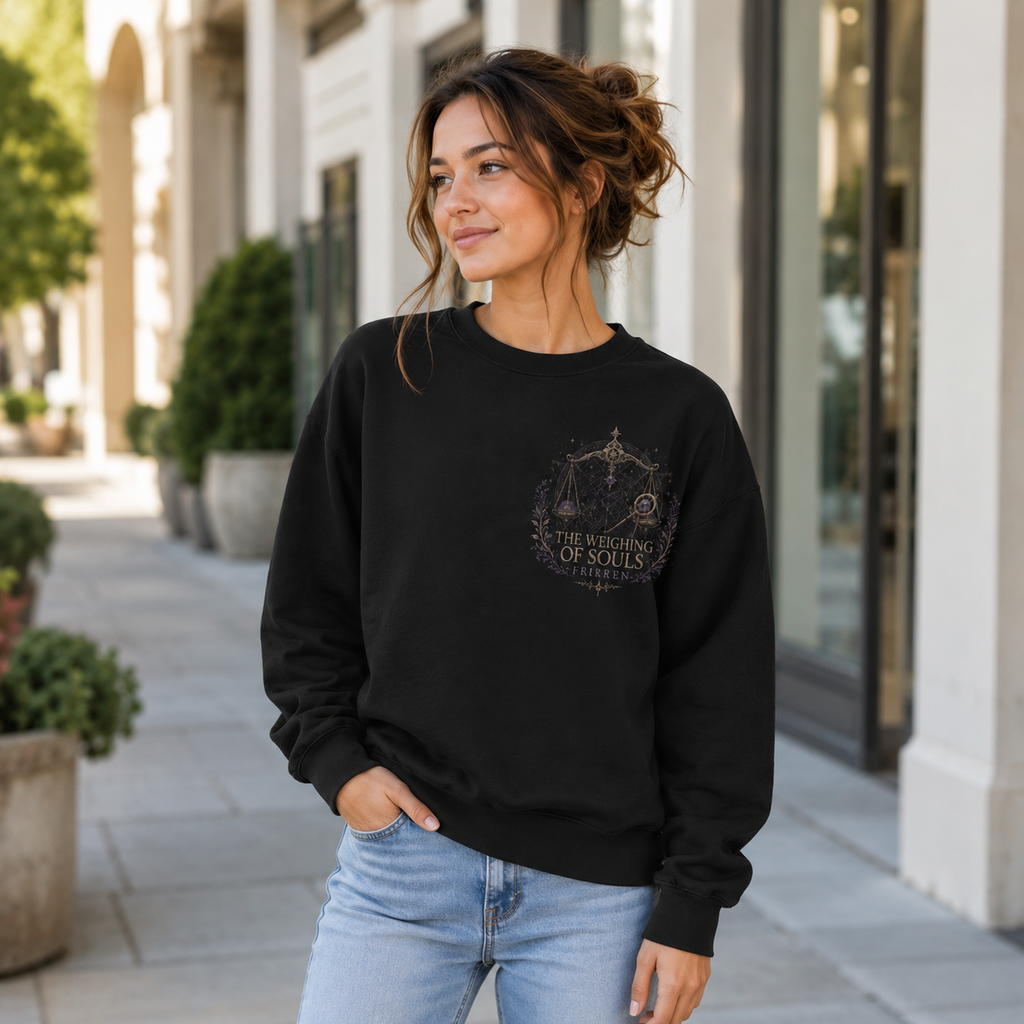 Frieren, Aura Weighing Of Souls Anime Sweatshirt