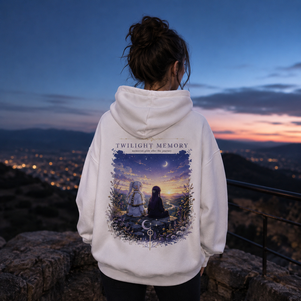Frieren Anime Hoodie - Beyond The Horizon