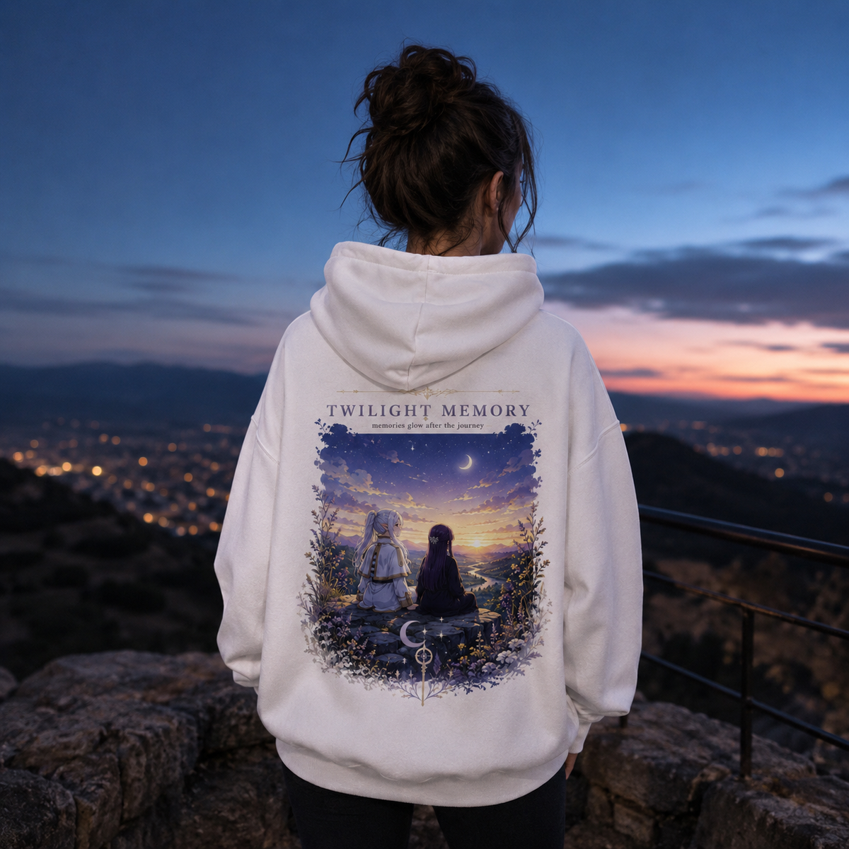 Frieren Anime Hoodie - Beyond The Horizon