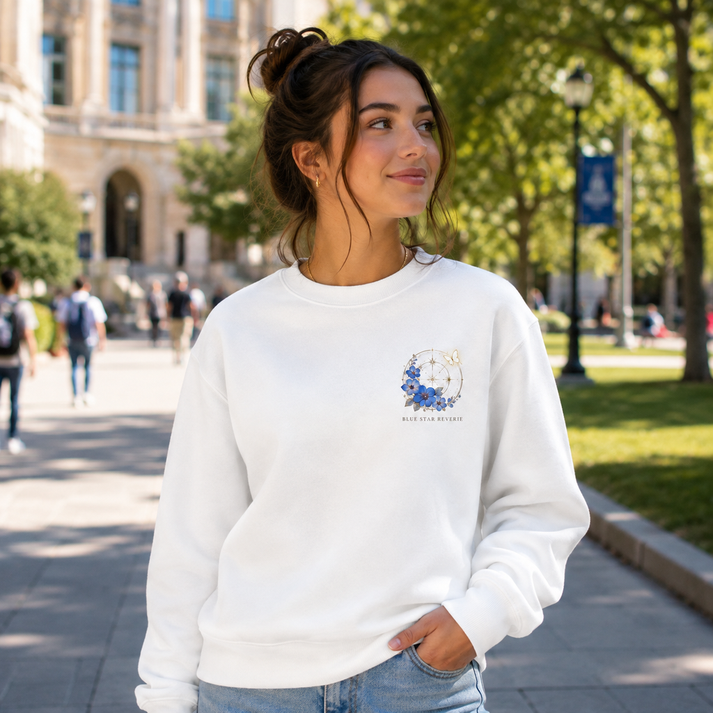 Frieren Anime Sweatshirt - Blue Star Reverie