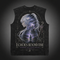 Frieren Anime Tank Top - Echoes Beyond Acid Wash Vest