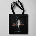 Frieren, Fern, Stark Floating Reverie Anime Canvas Tote Bag