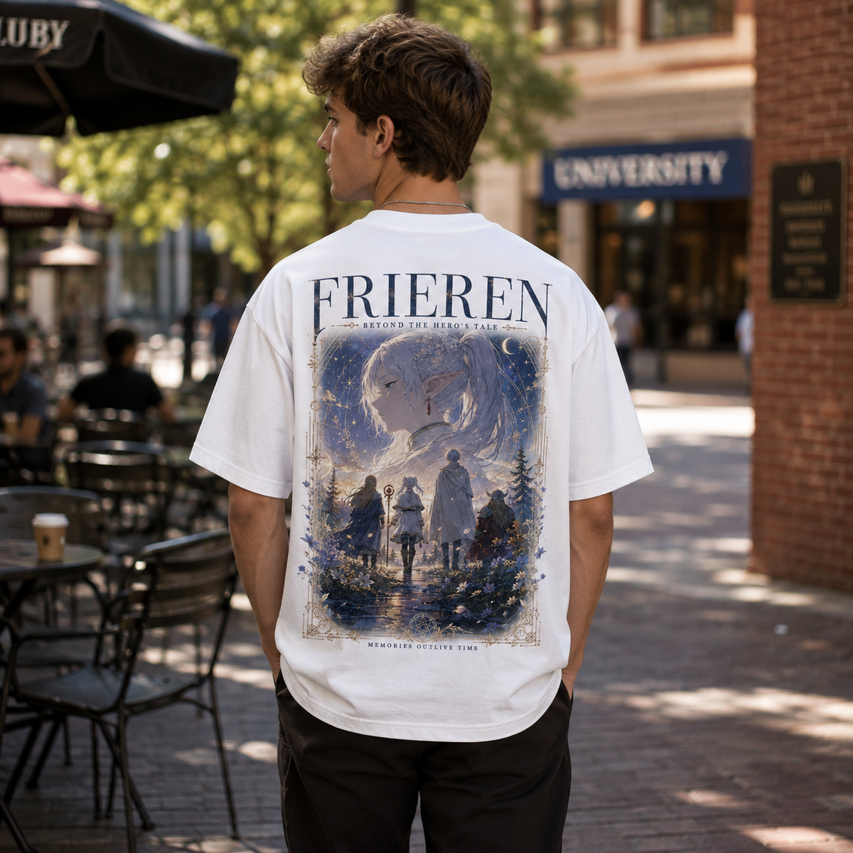 Frieren, Fern, Stark & Himmel Beyond The Hero's Tale Anime Graphic Tee