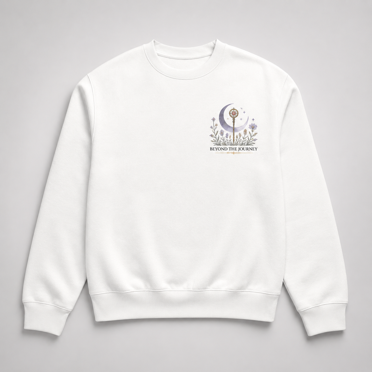 Frieren, Fern, Stark Time Leaves Flowers Anime Sweatshirt