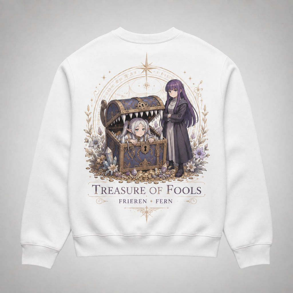 Frieren, Fern Treasure Of Fools Anime Sweatshirt