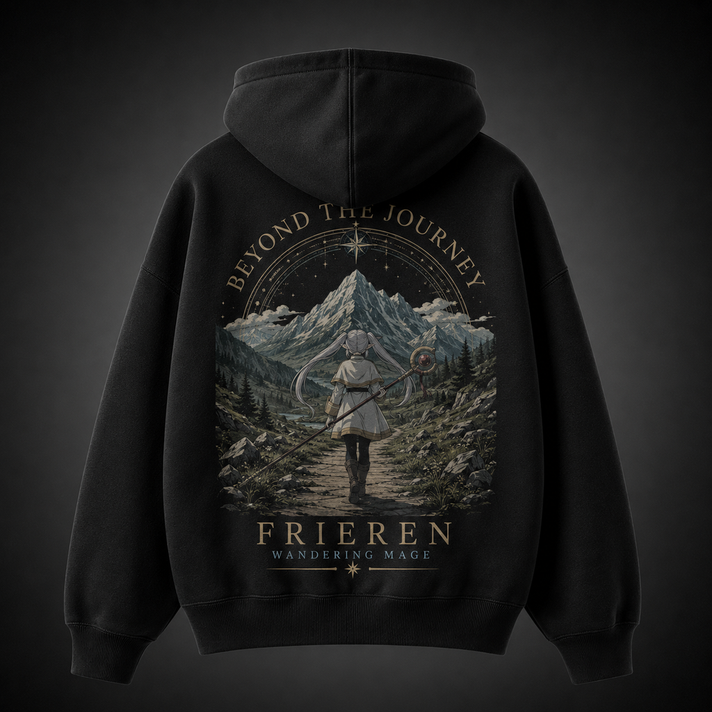 Frieren & Fern Twilight Memory Anime Hoodie