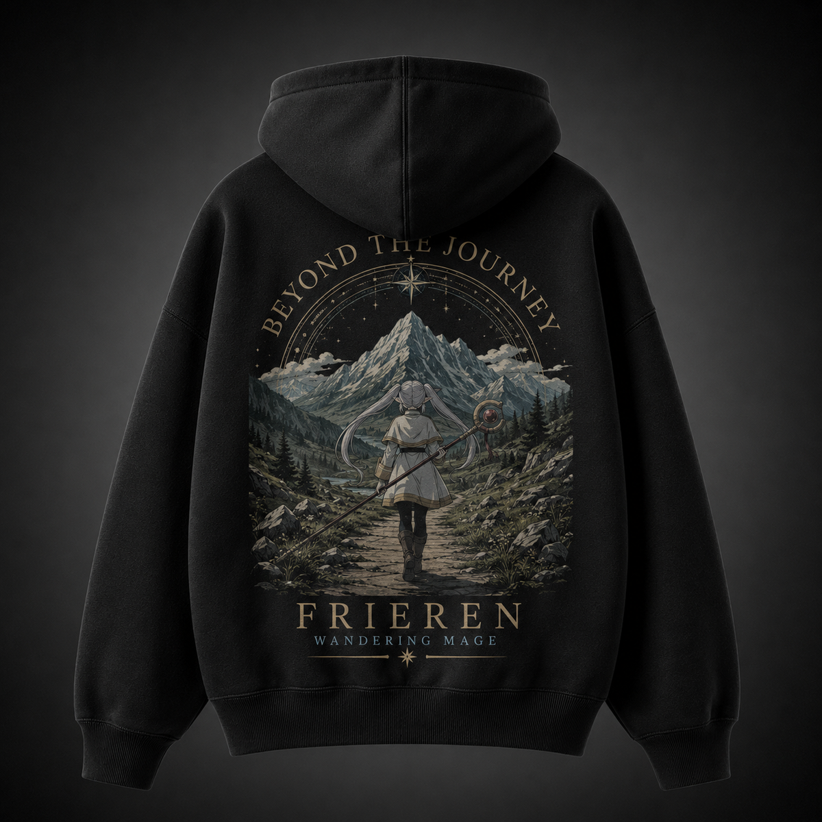 Frieren & Fern Twilight Memory Anime Hoodie