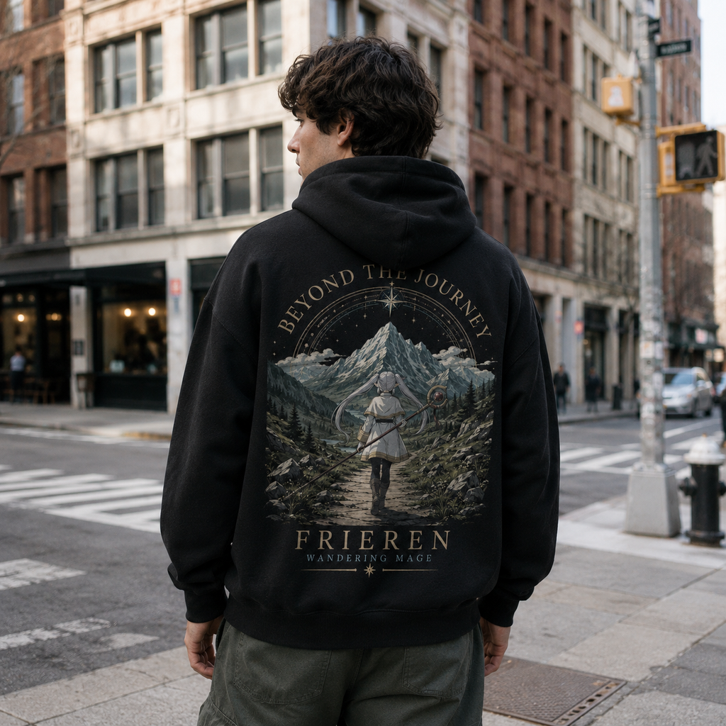 Frieren & Fern Twilight Memory Anime Hoodie