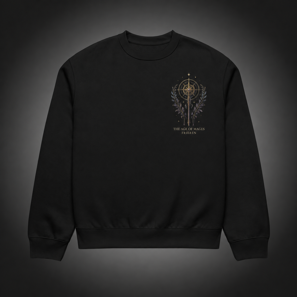 Frieren, Flamme, Serie Age Of Mages Anime Sweatshirt