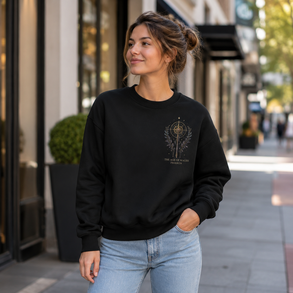 Frieren, Flamme, Serie Age Of Mages Anime Sweatshirt