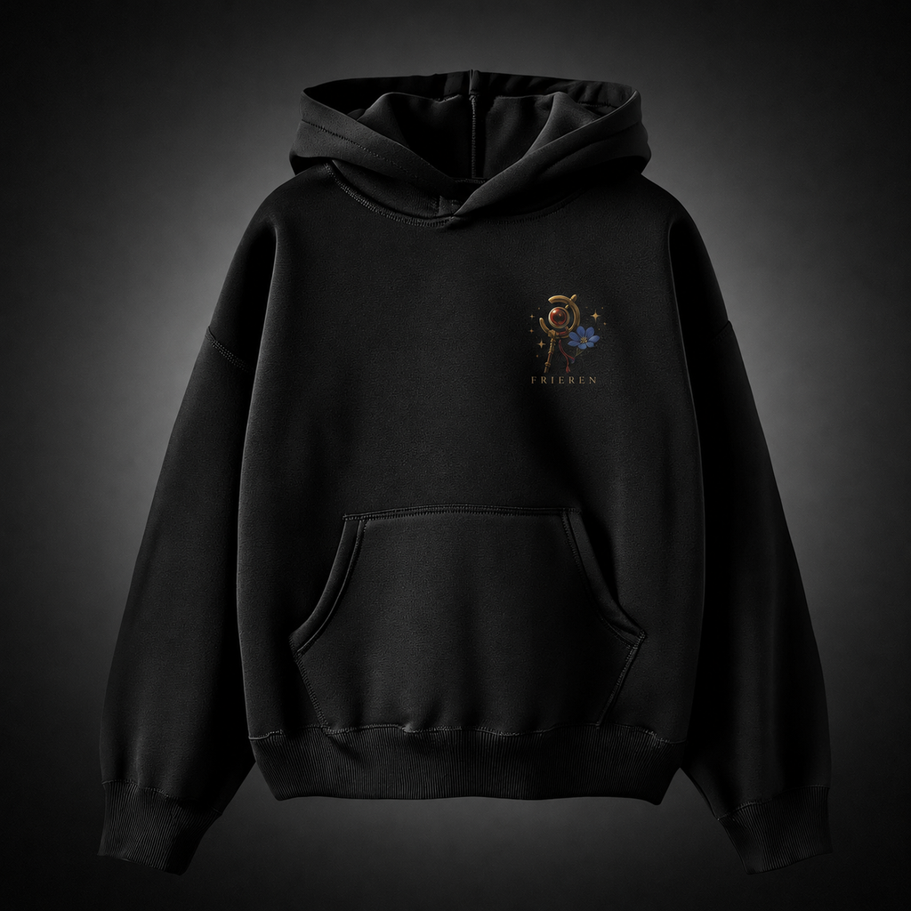 Frieren Anime Hoodie - Golden Tarot