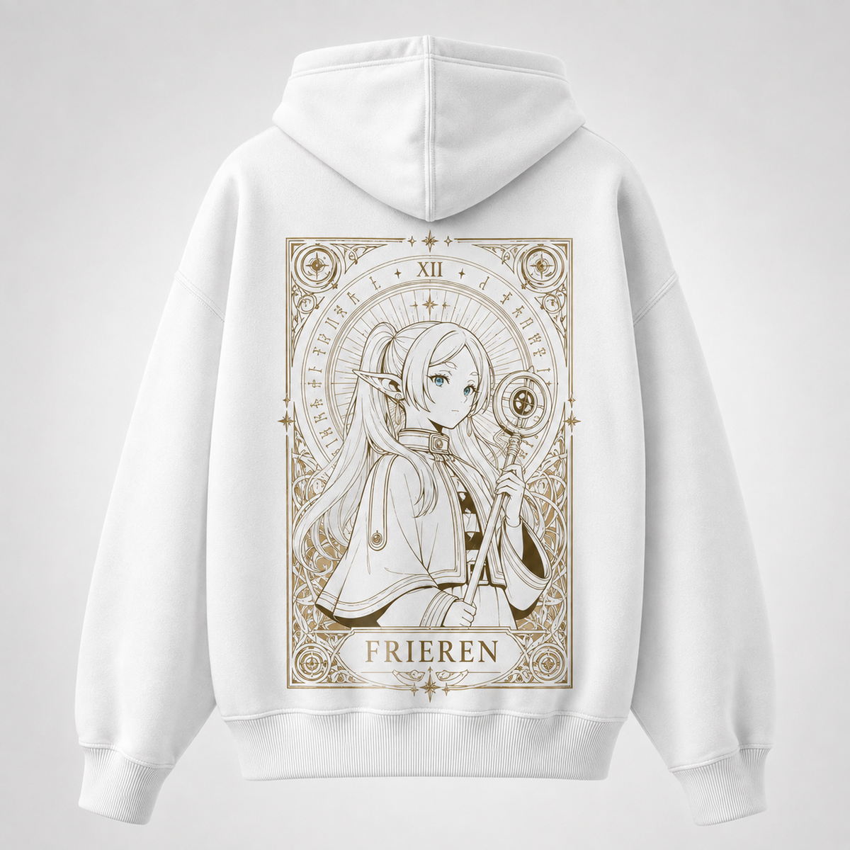Frieren & Himmel Beyond Journey's End Anime Hoodie