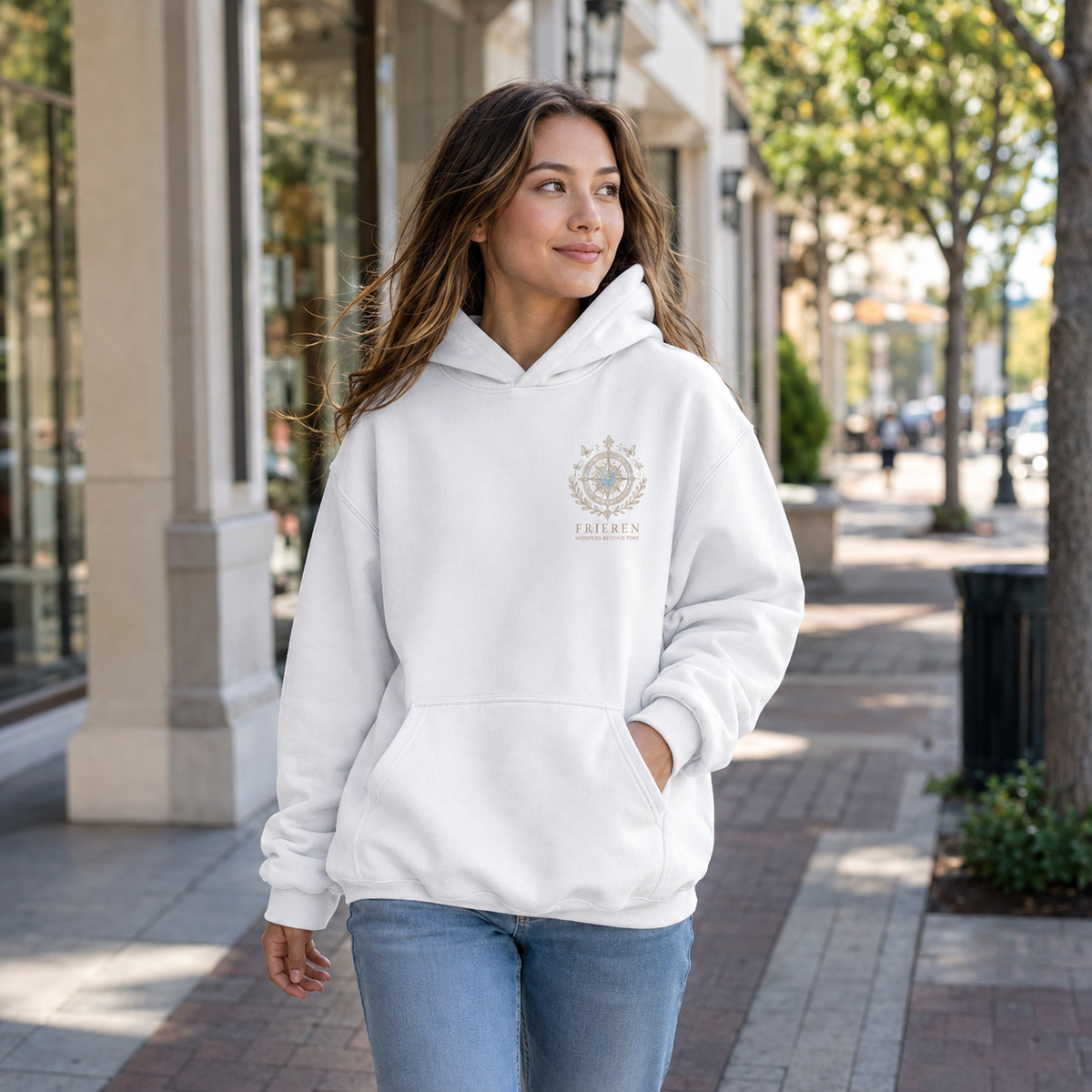 Frieren Anime Hoodie - Memories In Bloom