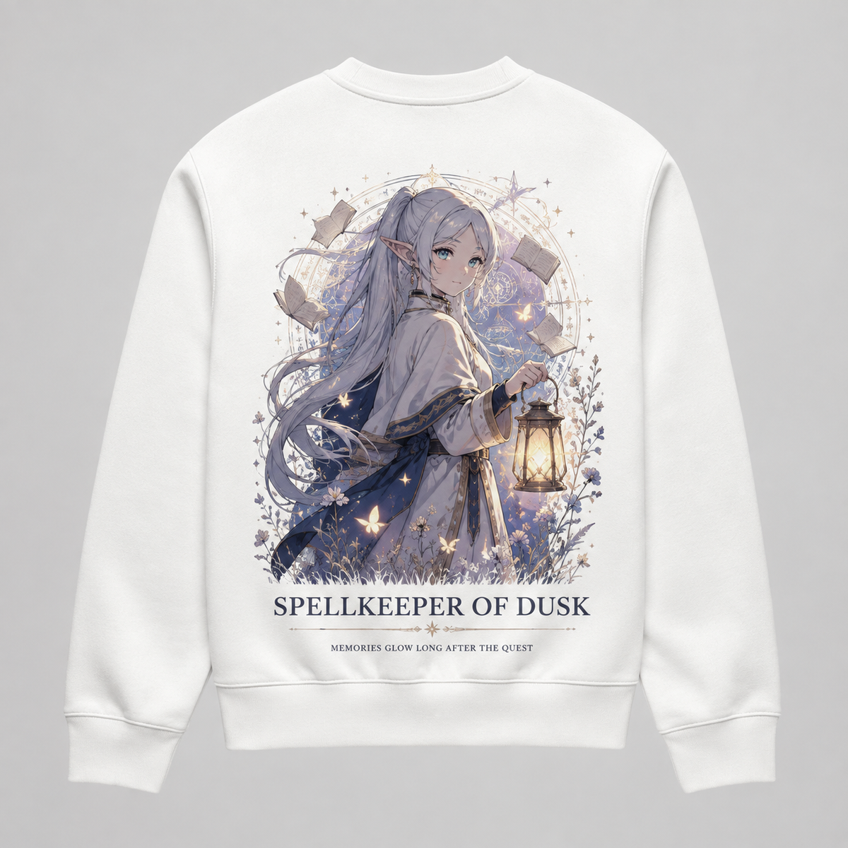Frieren Anime Sweatshirt - Spellkeeper Of Dusk