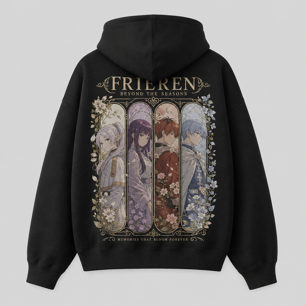 Frieren Anime Hoodie - Whispers Beyond Time