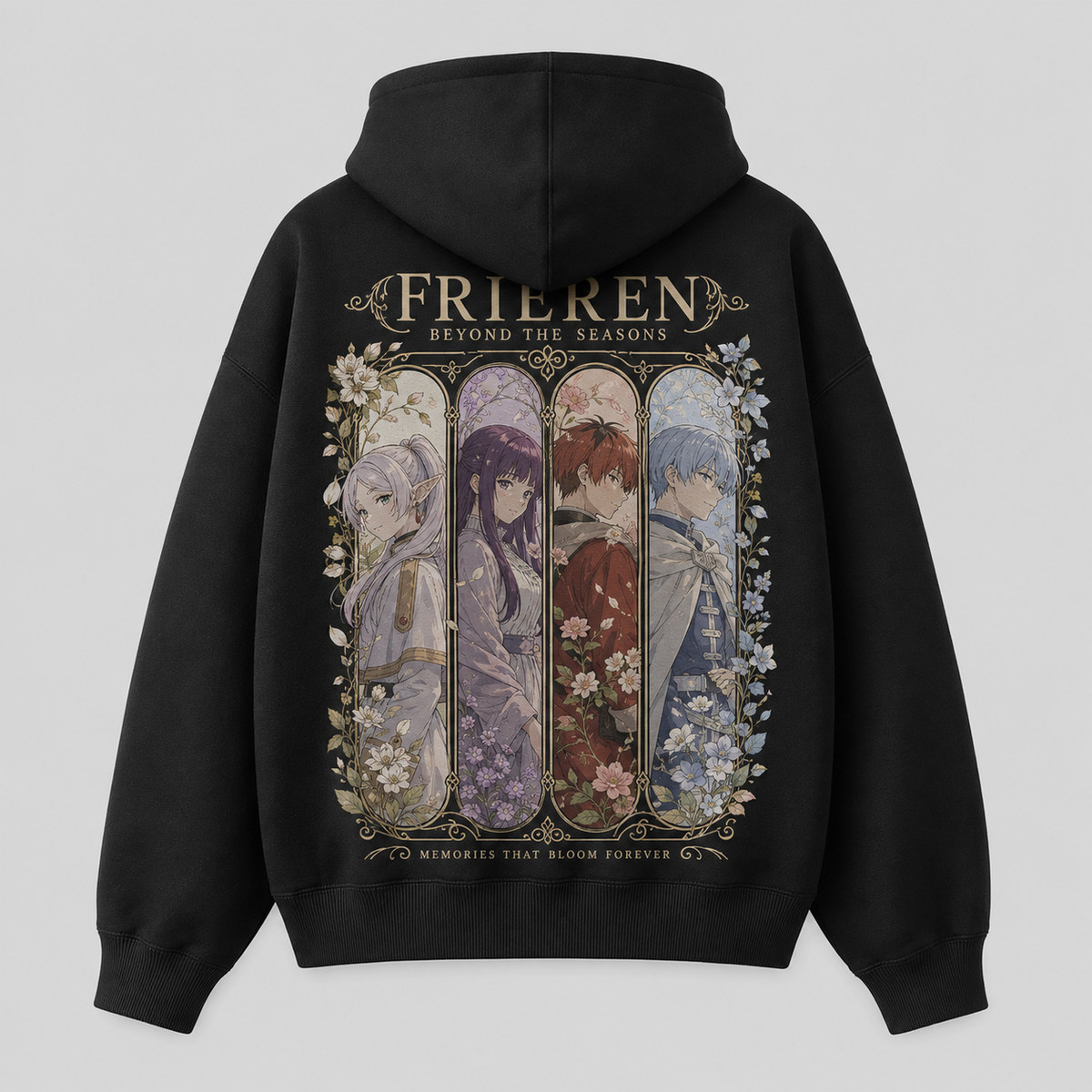 Frieren Anime Hoodie - Whispers Beyond Time