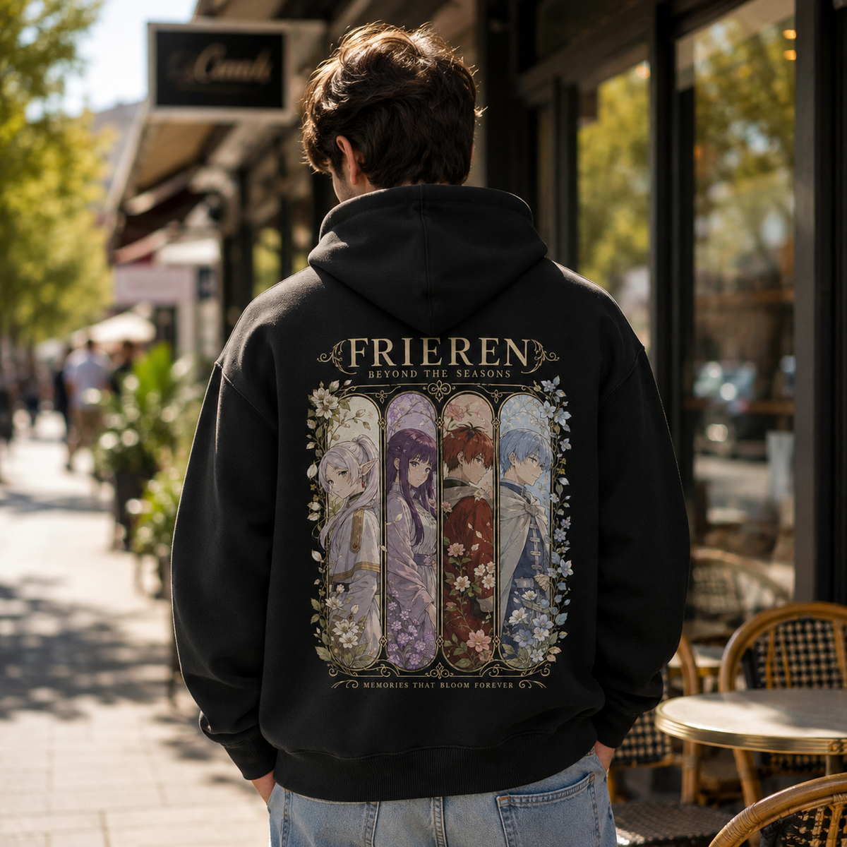 Frieren Anime Hoodie - Whispers Beyond Time