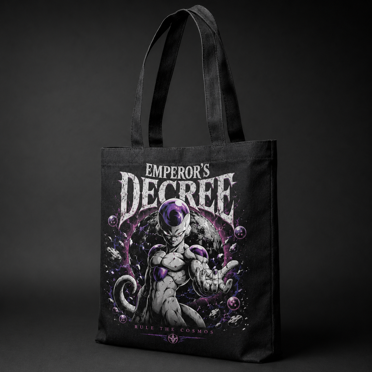 Frieza Dragon Ball Anime Canvas Tote Bag - Emperor's Decree