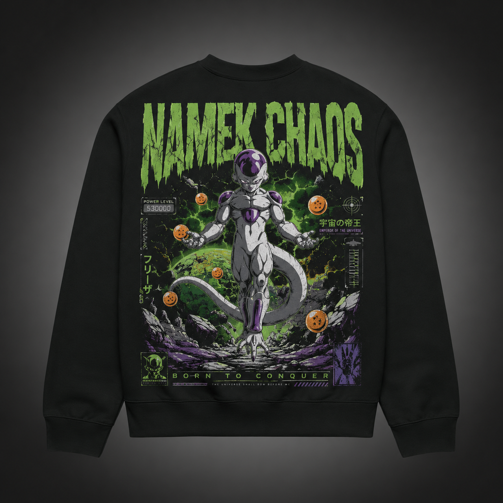 Frieza Dragon Ball Anime Sweatshirt - Namek Chaos